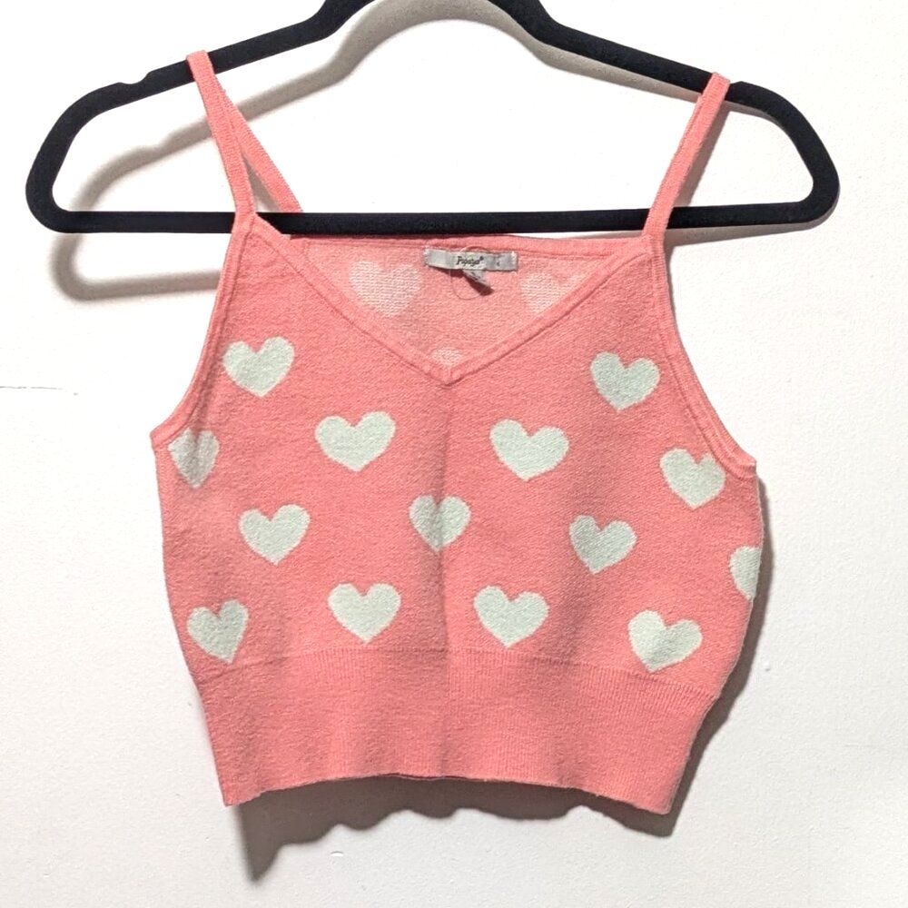 PAPAYA Crop Tank Top sz. S